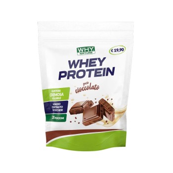 WHEY PROTEIN - WHYNATURE - Preparato alimentare per bevanda proteica a base di proteine concentrate del siero del latte WHY NATURE