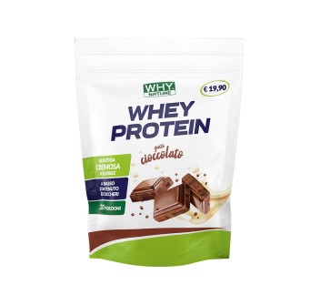 WHEY PROTEIN - WHYNATURE - Preparato alimentare per bevanda proteica a base di proteine concentrate del siero del latte WHY NATURE