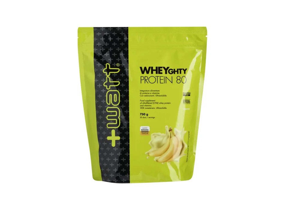 WHEYGHTY PROTEIN 80 DOYPACK - Proteine Concentrate del siero del latte +WATT