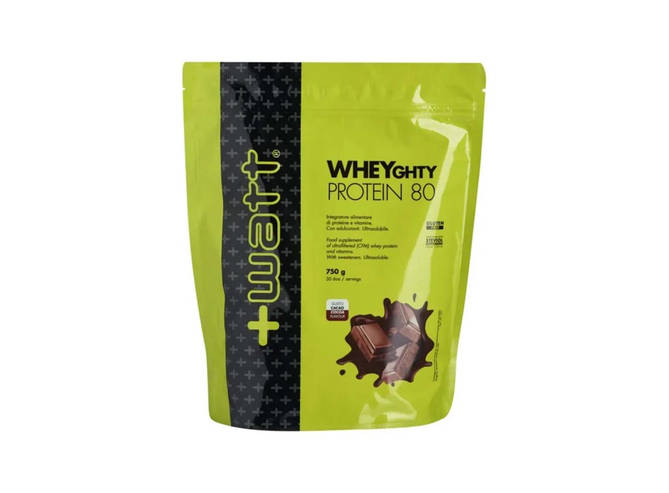 WHEYGHTY PROTEIN 80 DOYPACK - Proteine Concentrate del siero del latte +WATT