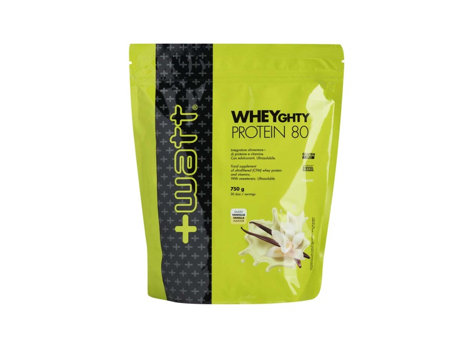 WHEYGHTY PROTEIN 80 DOYPACK - Proteine Concentrate del siero del latte +WATT