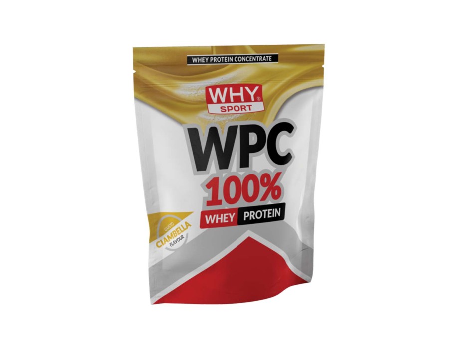 WPC 100% WHEY - Proteine Concentrate del siero del latte WHY SPORT