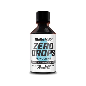 ZERO DROPS - Dolcificante aromatizzato in gocce BIOTECH USA