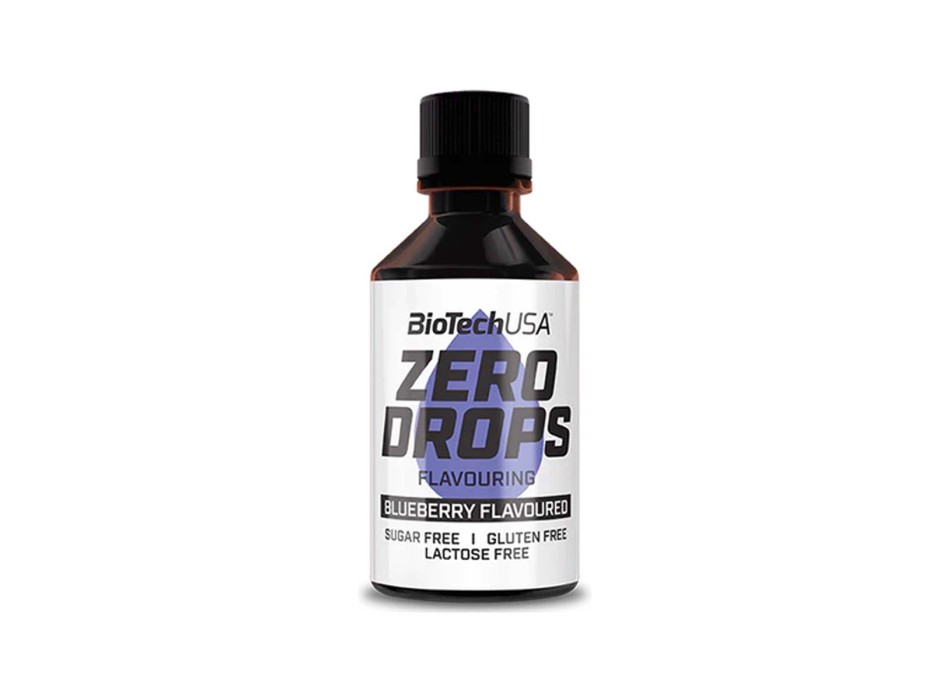 ZERO DROPS - Dolcificante aromatizzato in gocce BIOTECH USA