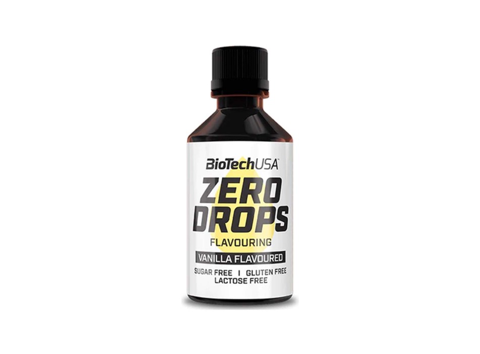 ZERO DROPS - Dolcificante aromatizzato in gocce BIOTECH USA