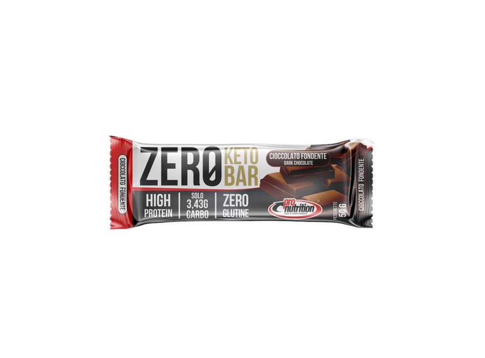 ZERO KETO BAR - Barretta proteica ideale per la dieta Ketogenica PRONUTRITION