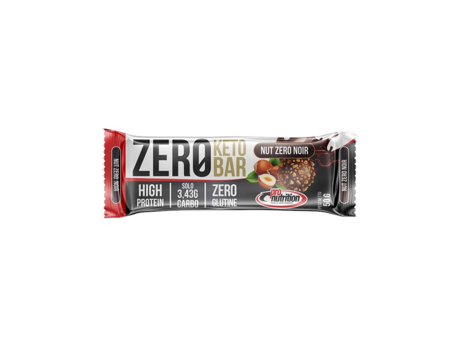 ZERO KETO BAR - Barretta proteica ideale per la dieta Ketogenica PRONUTRITION