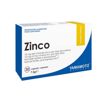 ZINCO - YAMAMOTO - Integratore di Zinco in capsule YAMAMOTO NUTRITION